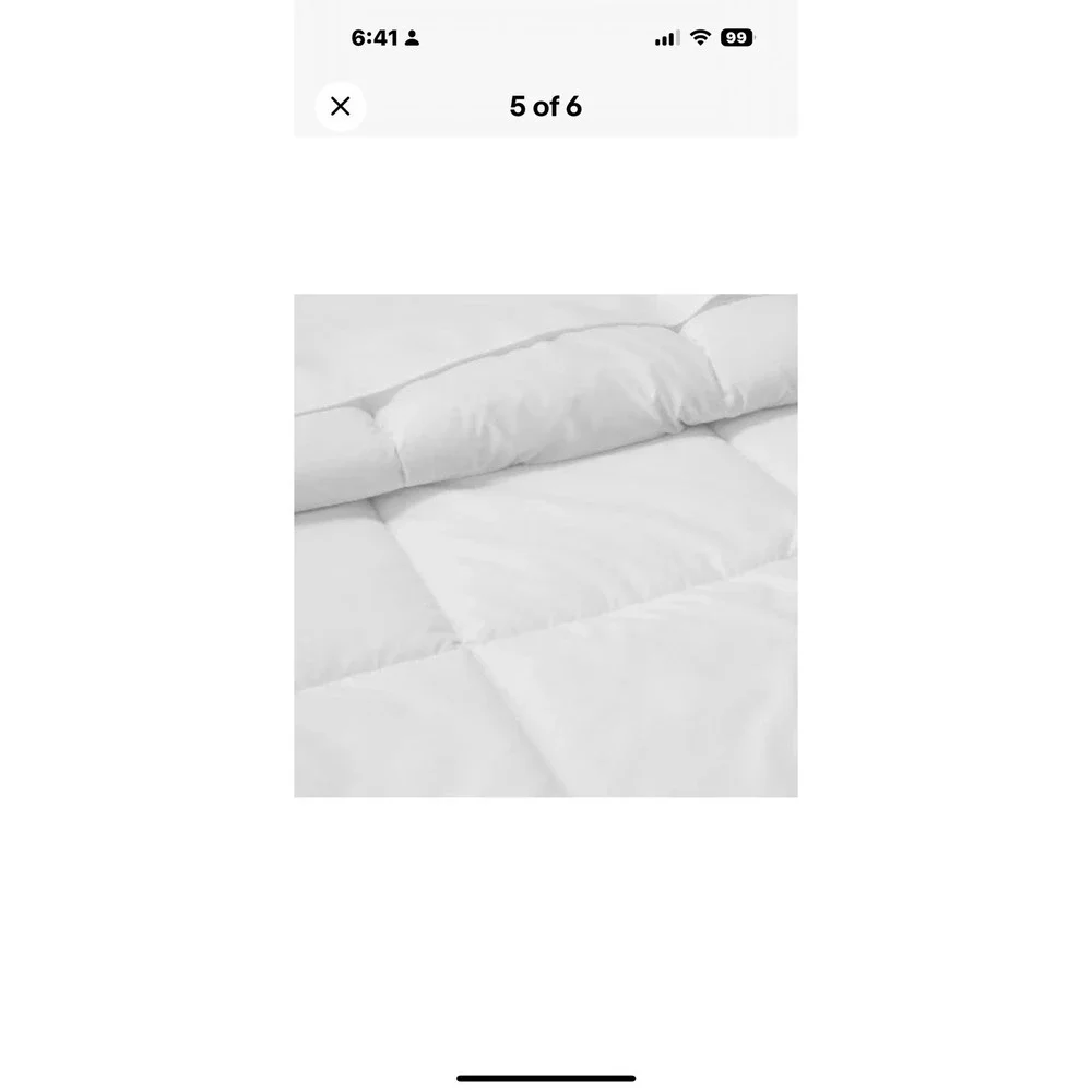 Casaluna Full/Queen All Season Premium Down Alternative Hypoallergenic White
